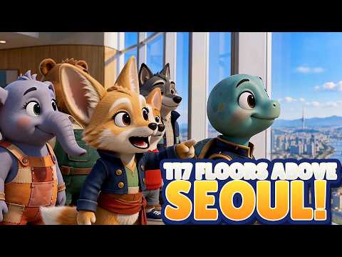 영국 친구들이 서울에 왔다! 🇰🇷 117층에서 본 서울에 깜짝 | Welcome to Seoul EP02
