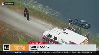 Car found in Miramar canal