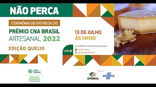 Prêmio CNA Brasil Artesanal - Edição Queijo - Cerimônia de premiação