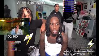 Thatboliidreww Live Reacts To Agent Shows Kai His New Dreads
