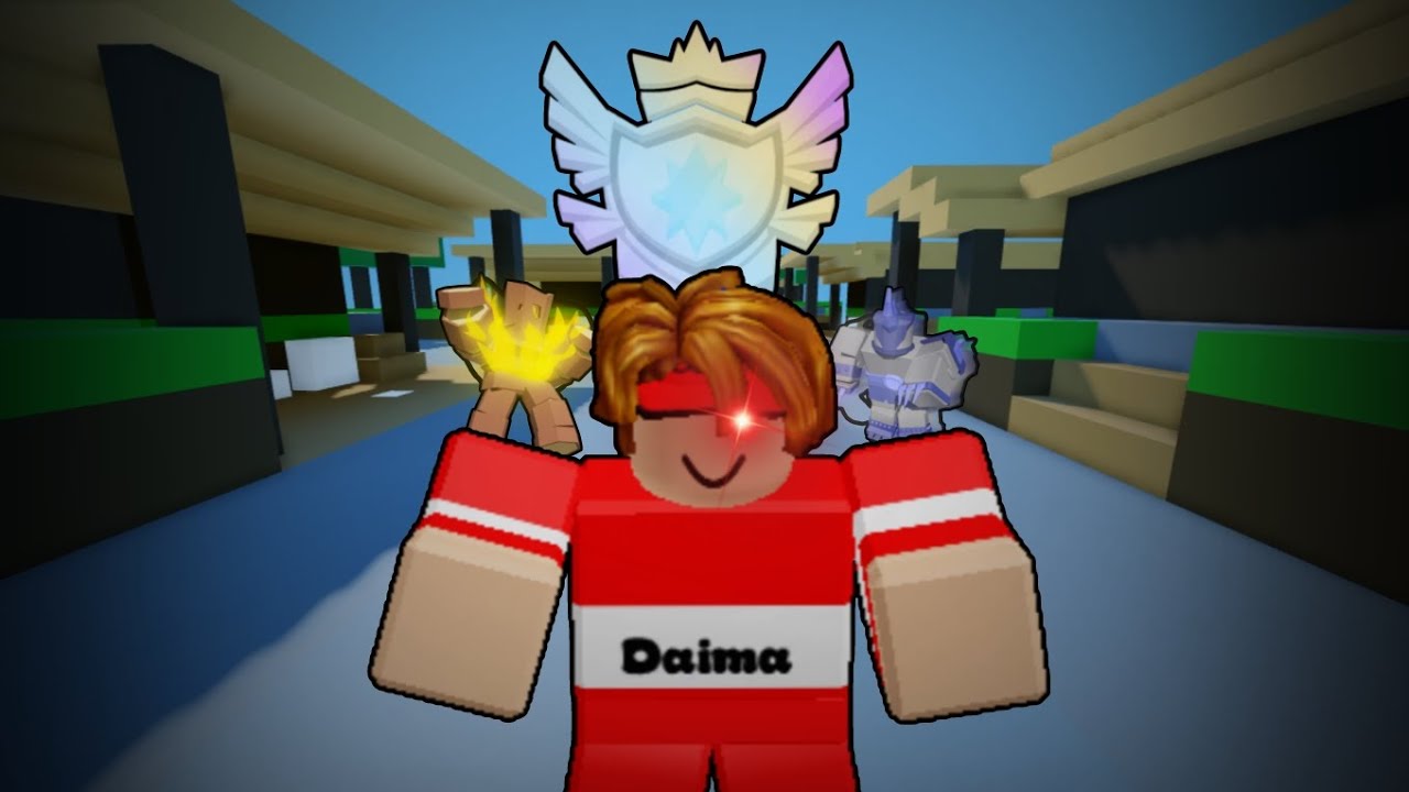 I used bonfire and rhino kit in Roblox bedfight ranked