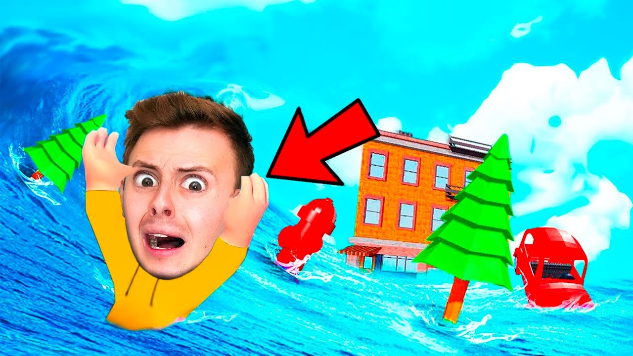 PŘEŽIL JSEM V TÉ NEJVĚTŠÍ TSUNAMI! 😱