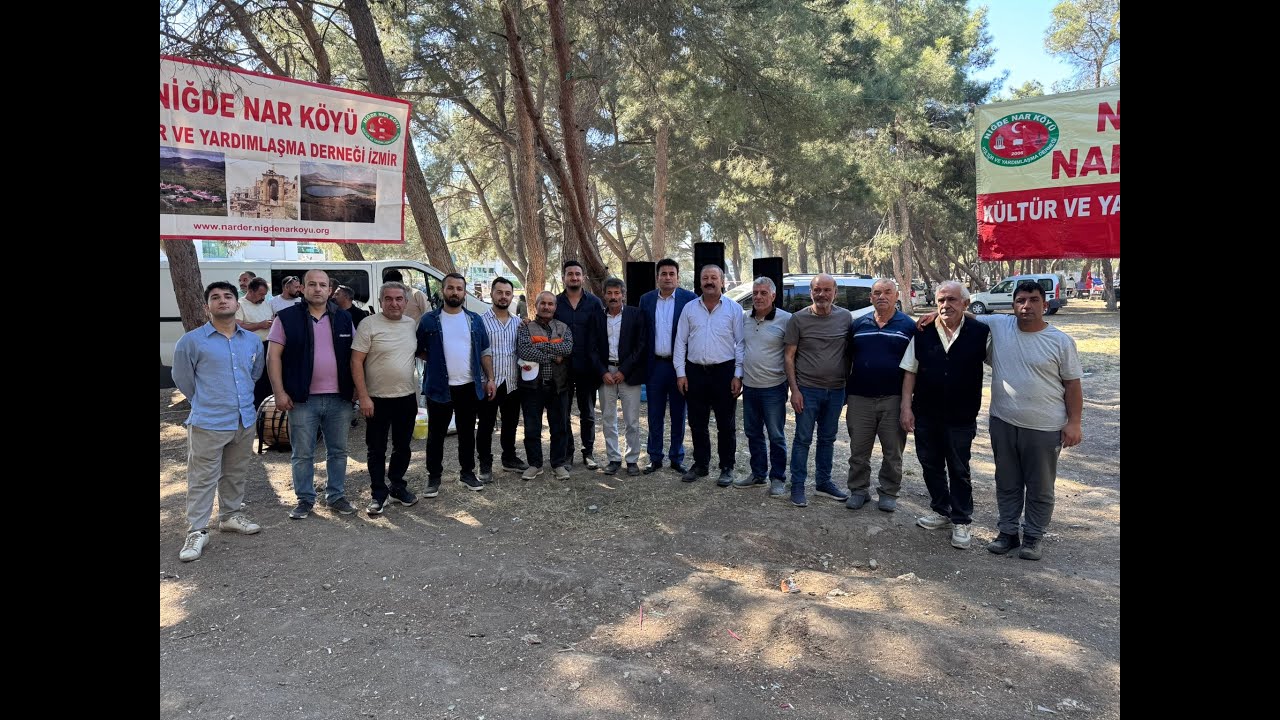 NİĞDE NARKÖYÜ KÜLTÜR VE YARDIMLAŞMA DERNEĞİ  18 mayıs 2025 Dernek Pikniği Videosu İzmir.