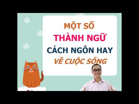 Một số thành ngữ cách ngôn hay về cuộc sống bằng tiếng Trung