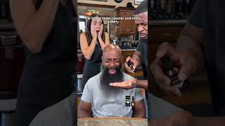 The Barber Applied the Beard Oil and Even He Couldn't Believe the Results 😂🪒✨