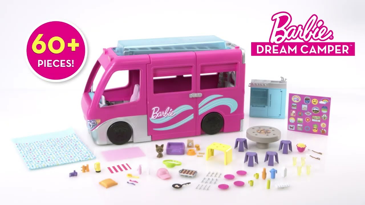 Barbie Dream Camper Vehicle Playset 