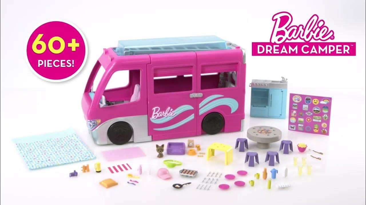 Barbie Dream Camper Vehicle Playset YouTube