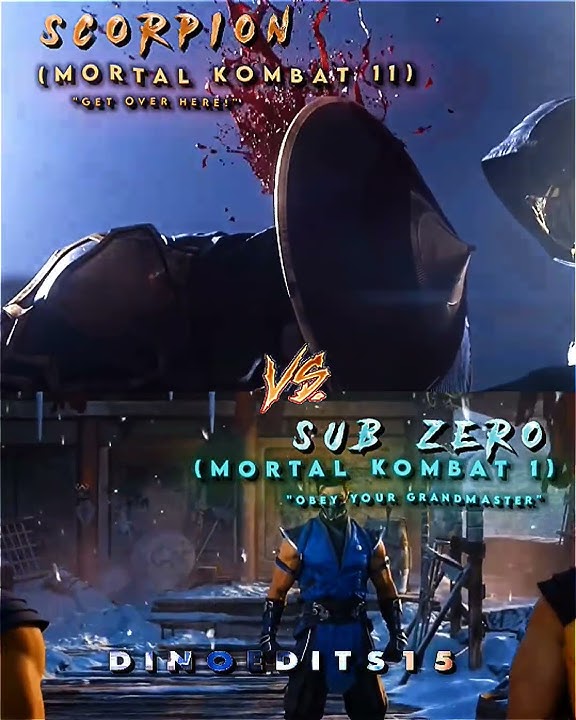 Scorpion (Mortal Kombat 11) VS Sub Zero (Mortal Kombat 1)