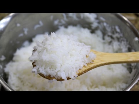 How to Make Perfect Steamed White Rice หุงข้าวโดยไม่ต้องพึ่งหม้อหุงข้าว - Episode 88
