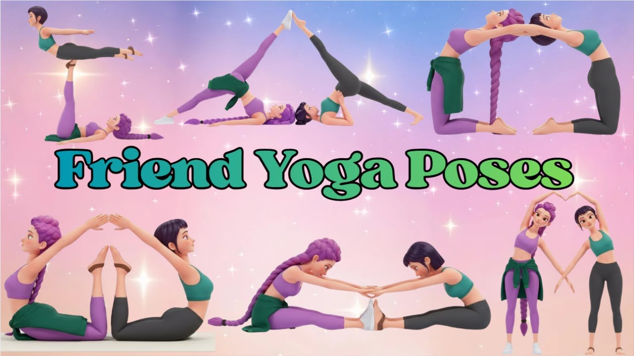 Best Friends Yoga Poses for Joy & Balance (Fun Partner Yoga)