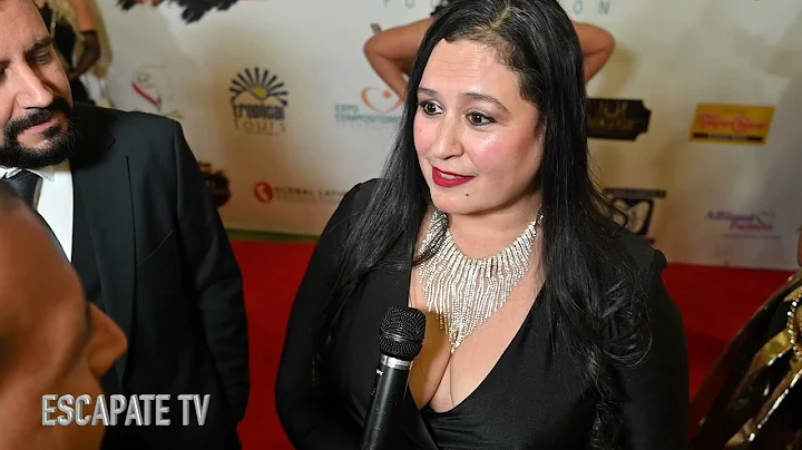 Linda Calderon desde gala Expo Compositores