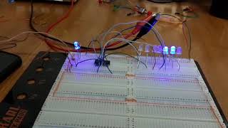 Circuito Contador Binario CD4024