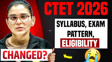 CTET 2026 new CHANGES ⁉️ syllabus, pattern, more MARKS tricks, form etc 🤯 HIMANSHI SINGH 