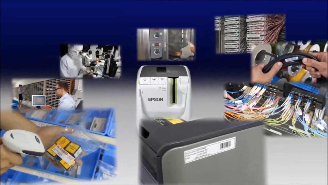 LW-1000P Epson LabelWorks Wi-Fi PC-Connectable Label Printer