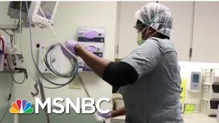 Virginia Health Care Workers Await Moderna Vaccine As Covid Cases Rise | Hallie Jackson | MSNBC