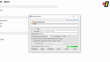 SeaMonkey (3) - Nieuwsfeeds