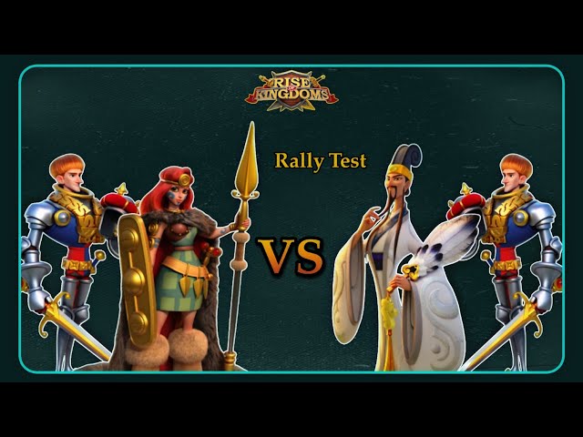 Zhuge Liang/Henry VS Boudica/Henry (Rally Test) - Rise of Kingdoms class=