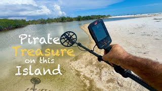 metal detecting for a lost pirate hoard worth millions on honeymoon island