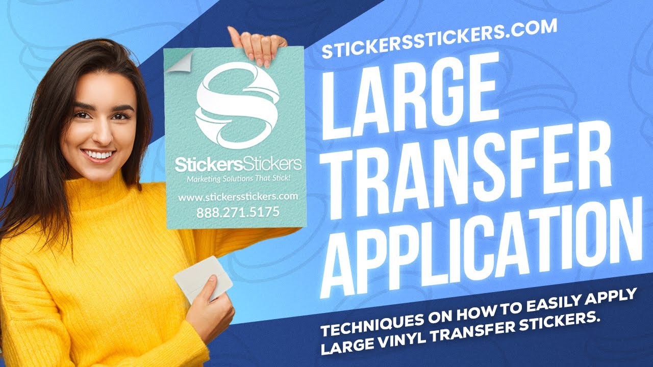 How To Apply a Transfer Sticker (including preparation) 