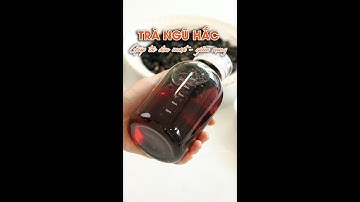 CÔNG THỨC TRÀ MÈ ĐEN GIÚP TÓC ĐEN MƯỢT, GIẢM RỤNG, MỌC TÓC