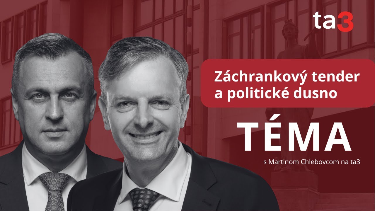 Téma, 12. 8. 2025: Danko vs. Janckulík - Záchrankový tender a politické dusno