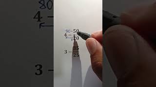 How to Subtract an Improper Fraction from a Whole Number  Easy Math #maths #mathematica #mathstricks