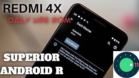 Redmi 4X- Superior OS Xcalibur | Unofficial | ANDROID 11 (R) | Full Review | Daily Use Rom | NO LAG!