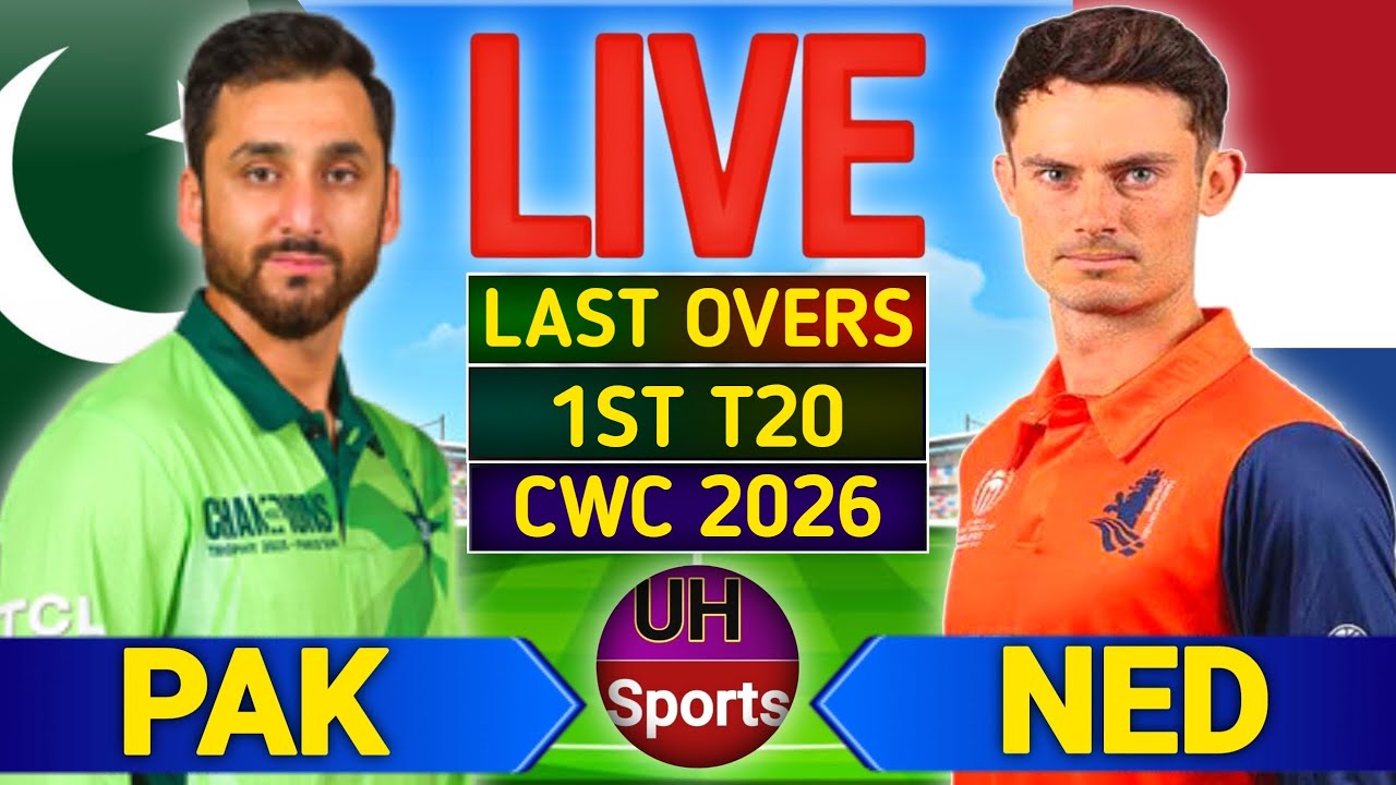 🔴PAK vs NED Live -1st T20 Match | Live cricket match today | Pakistan vs Netherlands Cricket Live