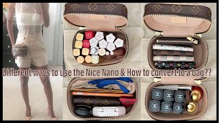 Strap Hack Louis Vuitton Nice Nano & Nice Mini + Mod Shots / Chanel LV 