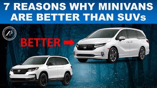 7 REASONS WHY MINIVANS ARE BETTER THAN 3ROW SUVs // 2022 HONDAY ODYSSEY FULL REVIEW