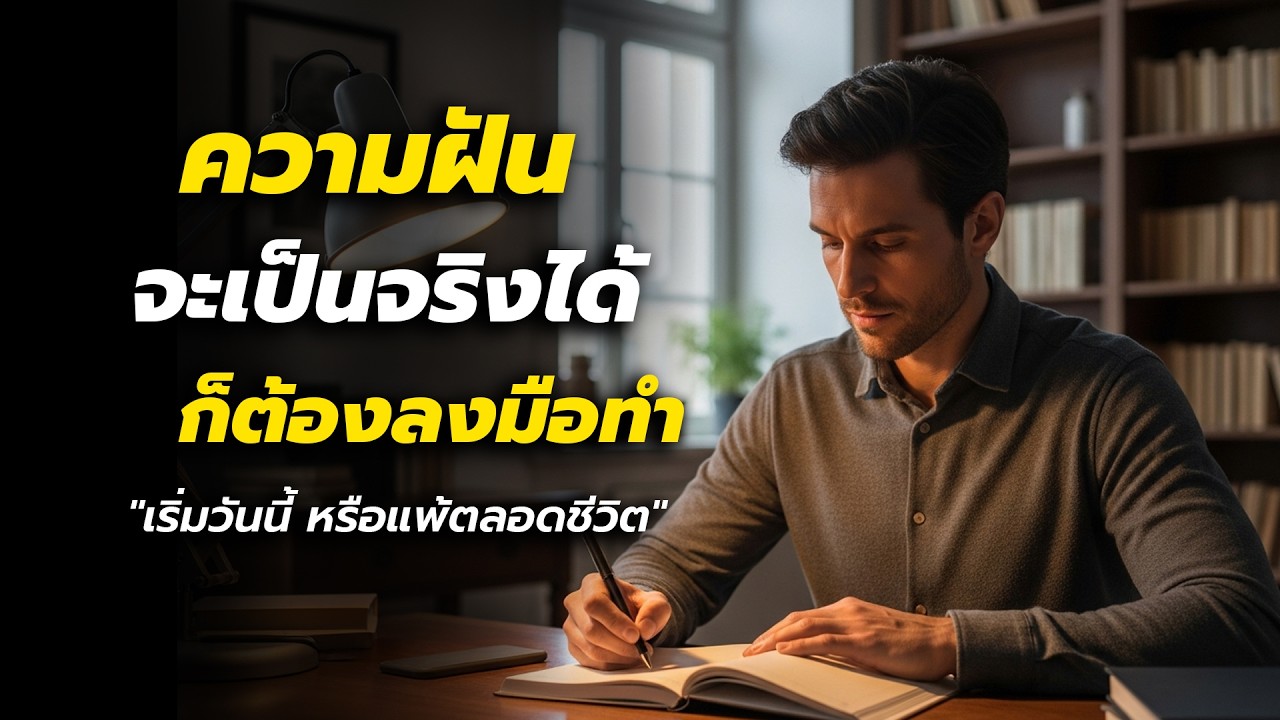 ความฝันจะเป็นจริง ถ้าคุณลงมือทำ | วิธีทำความฝันให้เป็นจริง”