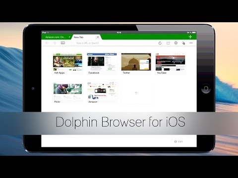 Обзор Dolphin Browser для iPad - Лучший браузер для iOS