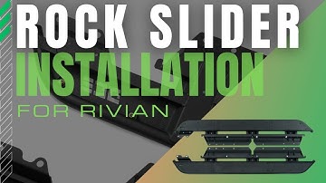 DCE Rivian R1T and R1S Rock Slider Product Overview R1T Install