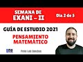 EXANI -II (2021) - Pensamiento Matemático - Día 2 (Semana de Exani)