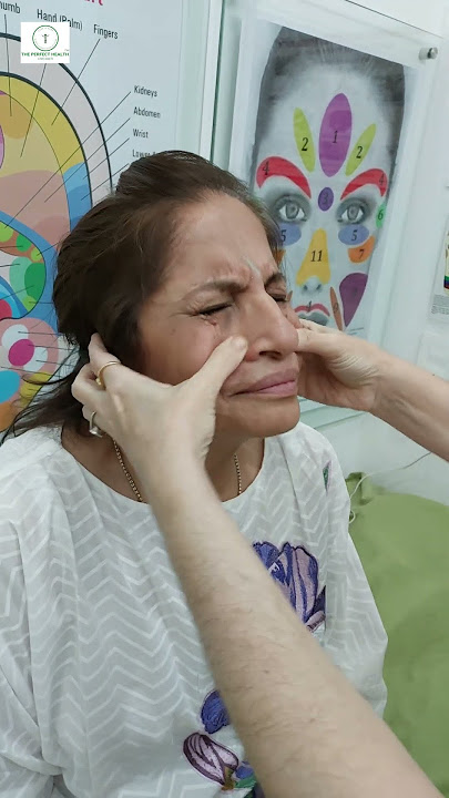 How to get rid of Sinus | Acupressure therapy | Latest video #health #sinusinfection