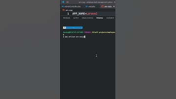 encrypt env file in laravel  #shorts