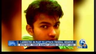 1 arrested in plot to attack Federal Reserve