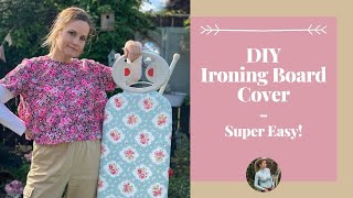 Ironing Board Re-cover Tutorial - Plush Addict