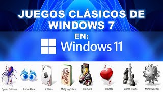 🎮Instalar los JUEGOS CLÁSICOS de Windows 7 en Windows 11 2022 | AndyStifler97 screenshot 4