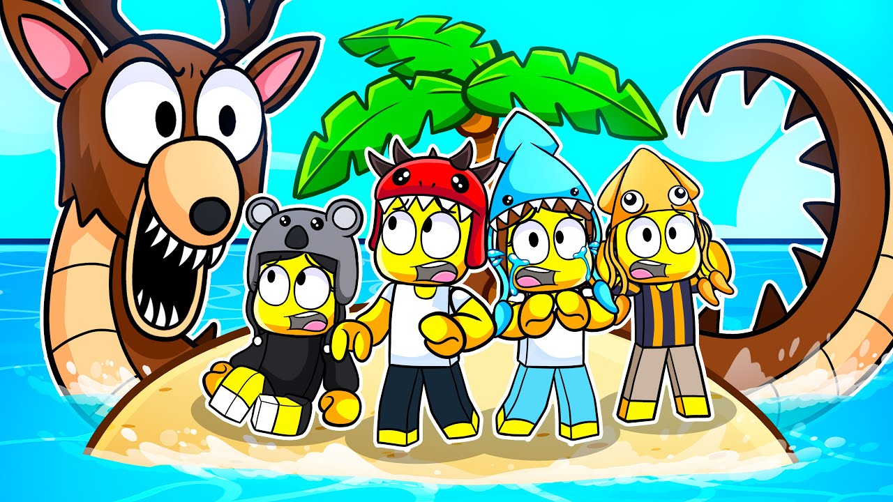 Trapped on 99 NIGHTS ISLAND in Roblox!