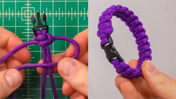 How to Make a Basic Cobra Paracord Bracelet 