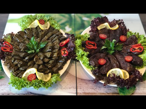 طريقة-تحضير-يالنجي-بورق-العنب-و-باذنجان-اليبيس-بأطيب-طعم