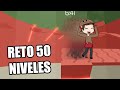 ROMPO EL TECLADO! RETO DE 50 NIVELES EN TOWER OF HELL ROBLOX!