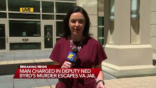 2 escape Virginia jail, including man charged in Ned Byrd murder case