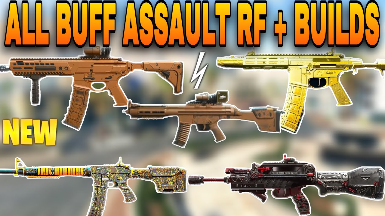 ALL BUFF ASSAULT RIFLES + Best Build in Season 5 Reloaded - YouTube