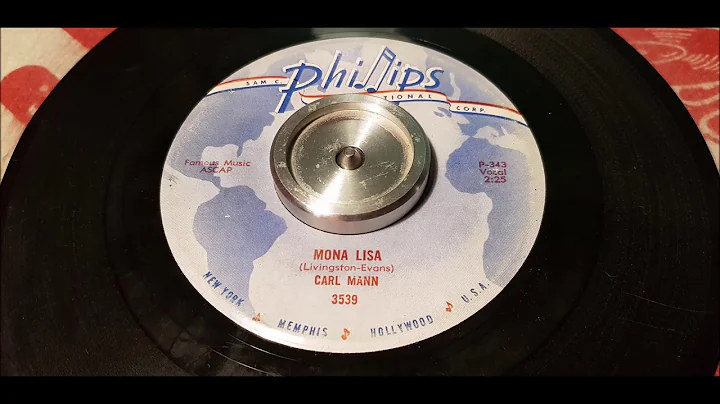 Carl Mann - Mona Lisa - 1959 Rock N Roll - Phillip...