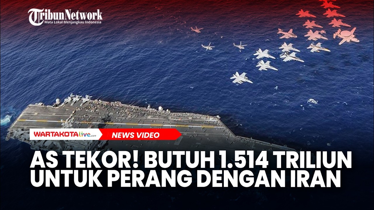 AS Tekor! Diprediksi Butuh 1.514 Triliun untuk Perang dengan Iran