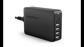 最大45Wの出力！！RAVPower USB-C充電器 Power Delivery 60W 5ポート RP-PC059 の紹介！！【ガジェット】ハルナのガジェット紹介No86