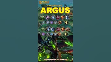 Argus Build gar sure win 💪💪💪. #mlbb #mlbbheroes #mobilelegends #subscribe