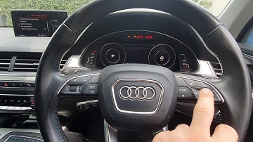 Audi Q7 2016-2019 Oil Change Service Interval Reset